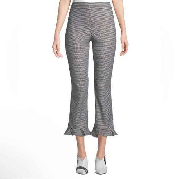 Opening Ceremony Houndstooth Circle Hem Pants - Picture 1 of 8